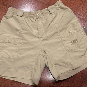 Aftco Men's Khaki Cargo Shorts. Size 36.